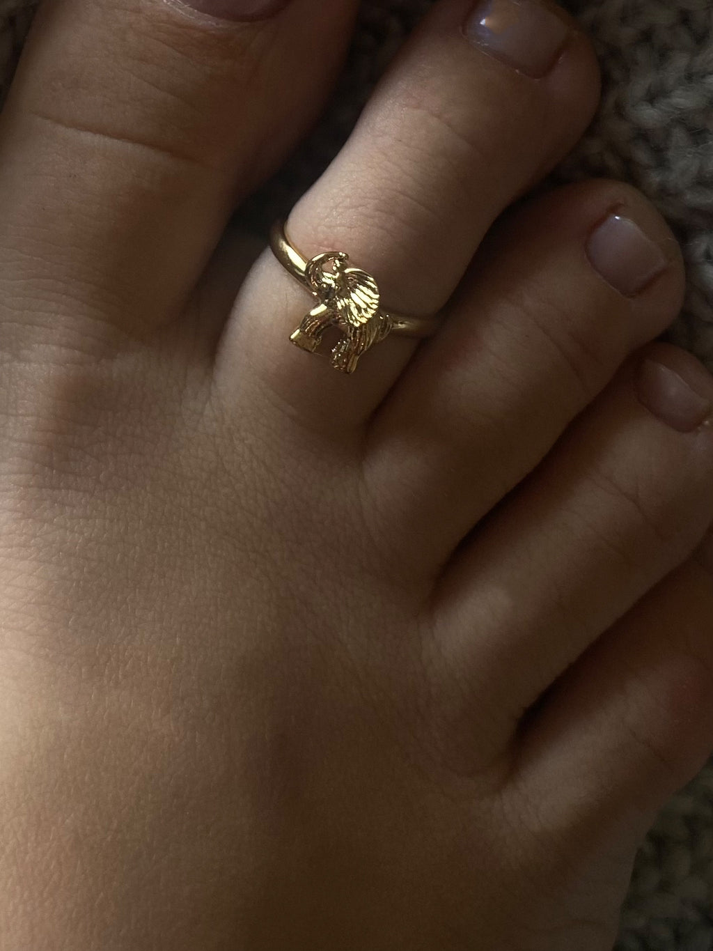 Ear cuff / Ring / Elephant