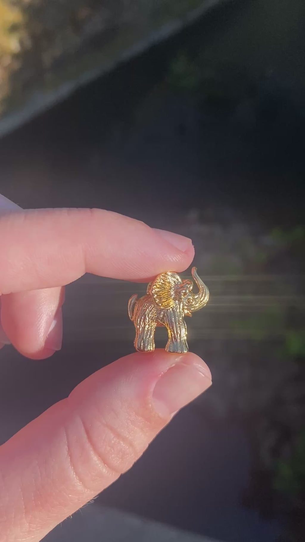 Ear cuff / Ring / Elephant