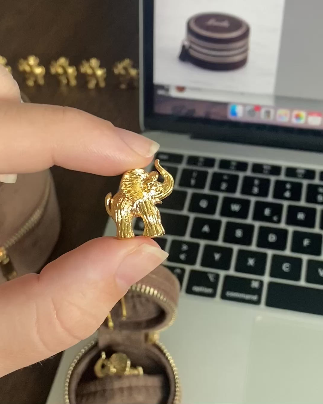 Ear cuff / Ring / Elephant