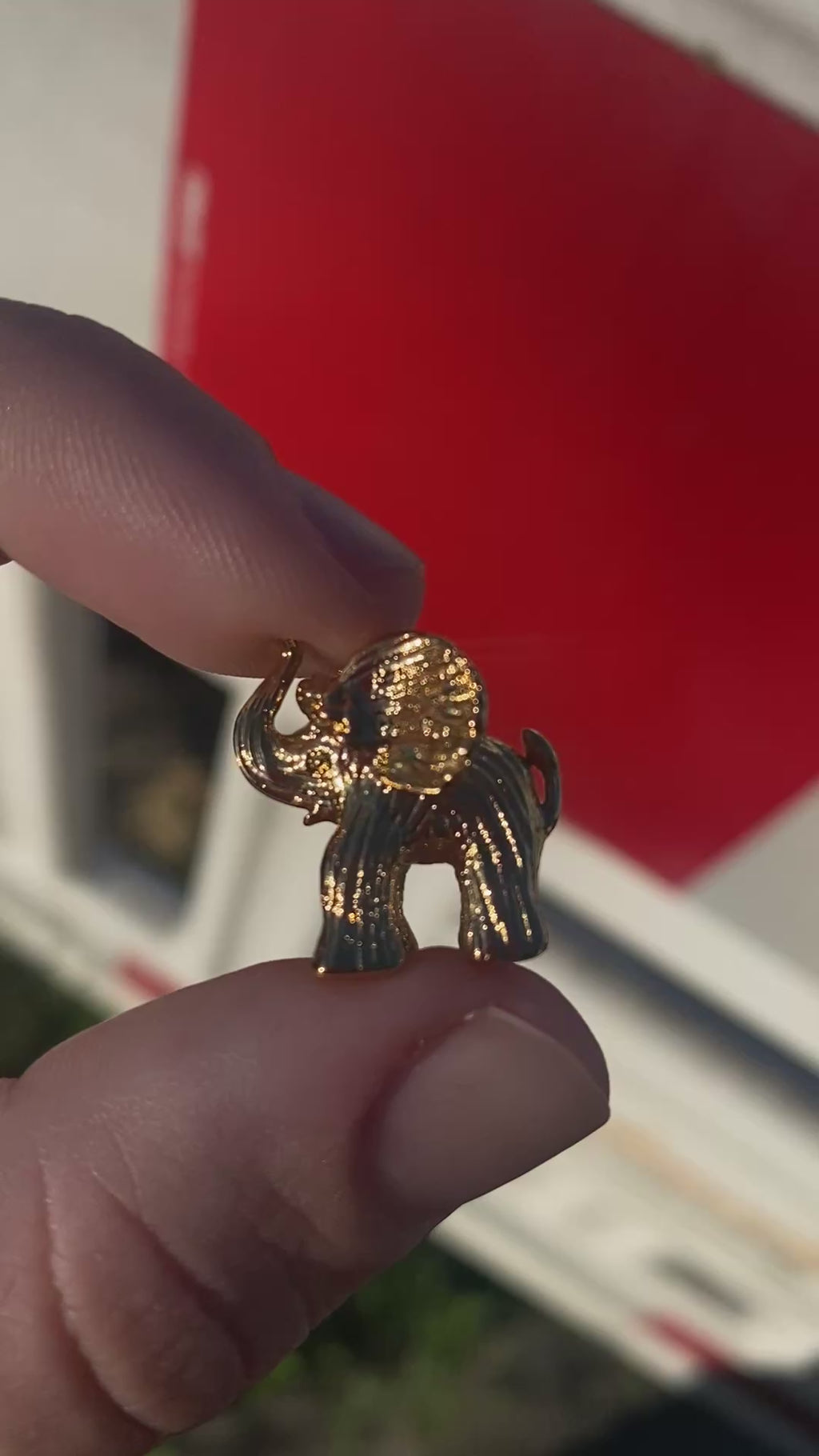 Ear cuff / Ring / Elephant